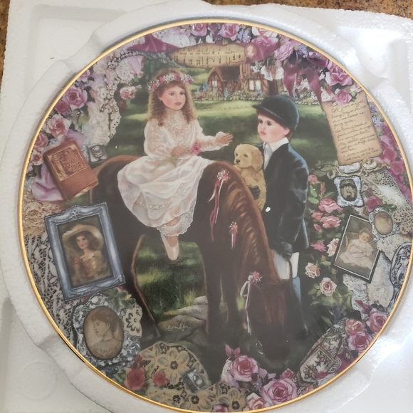 💕3/$15💕 "Riding Companion" Collector's Pl - Picture 1 of 3